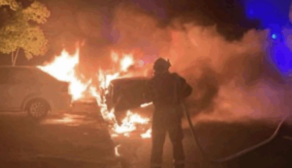 В Житомирі вщент згоріла автівка