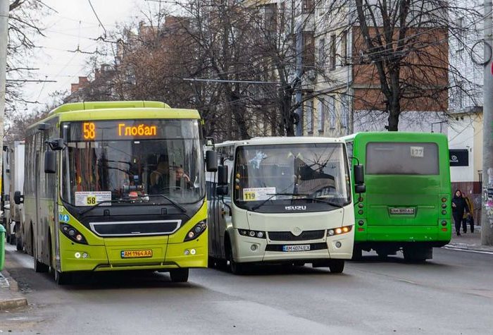 У Житомирі з 16 березня підвищують тарифи на громадський транспорт