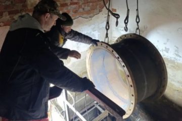 В Житомирі завершили монтаж нового каналізаційного колектора