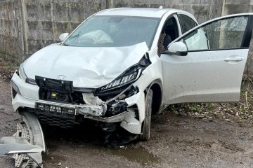 У Житомирі затримали підозрюваного, який потрапив у ДТП на викраденому авто