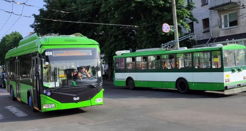 Розклад тролейбуса 7 в Житомирі