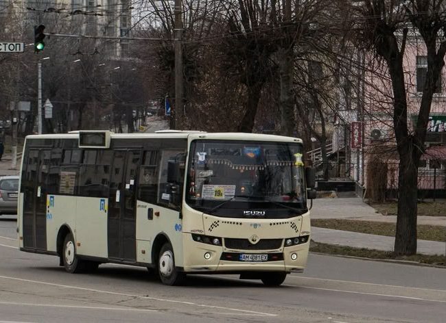 Розклад автобуса 14 в Житомирі