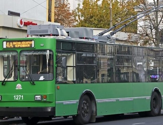 Розклад тролейбуса 4А в Житомирі