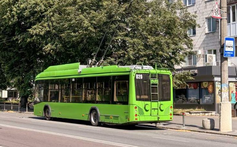 Розклад тролейбуса 1А в Житомирі