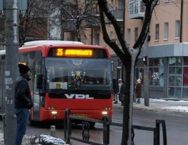 Розклад автобуса 25 в Житомирі