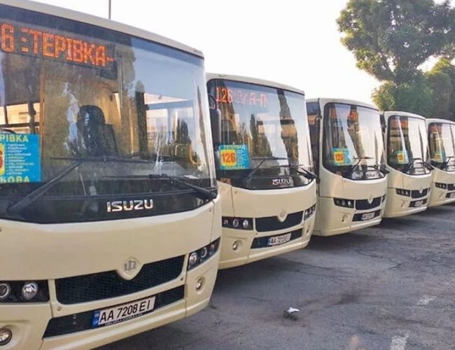 Розклад автобуса 126 в Житомирі