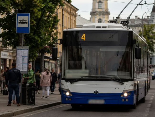 Розклад тролейбуса 4 в Житомирі