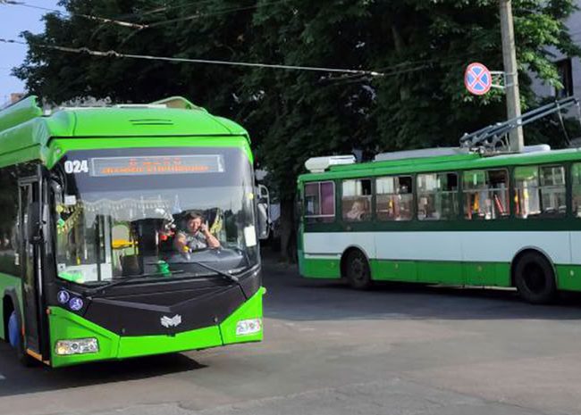Розклад тролейбуса 2 в Житомирі