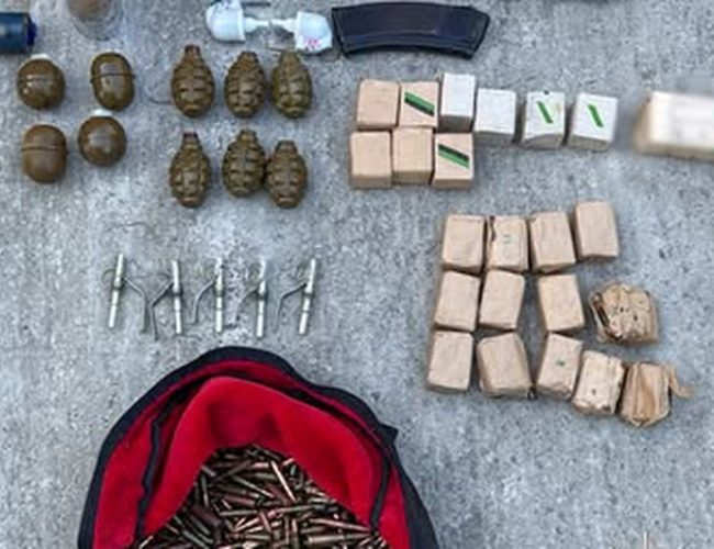 На Житомирщині під час обшуків вилучили зброю та боєприпаси