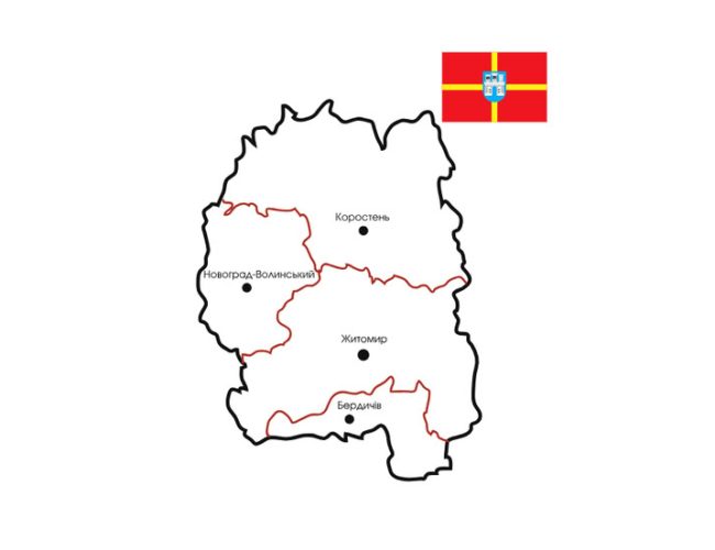 Райони Житомирської області